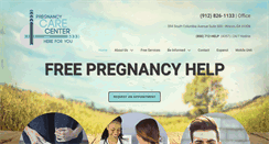 Desktop Screenshot of pregnancycarecenterofrincon.com
